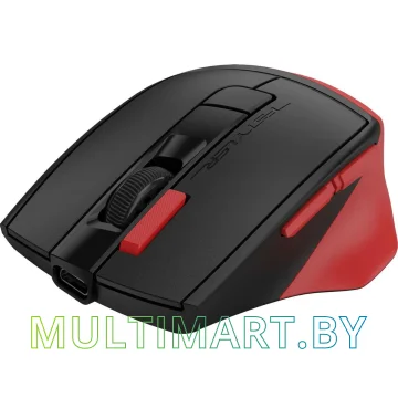 Мышь A4Tech Fstyler FG45CS Air (черный/красный) картинка 2